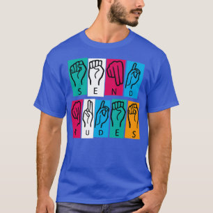 Amerikanskt teckenspråk 4 t shirt