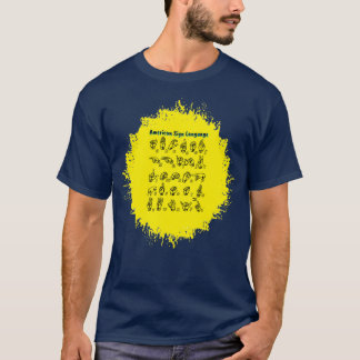 Amerikanskt teckenspråk 5 t shirt
