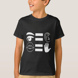 Amerikanskt teckenspråk dövmedvetenhet 6  t shirt