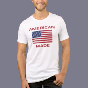 Amerikansktillverkad skjorta – stolt född i USA! T Shirt