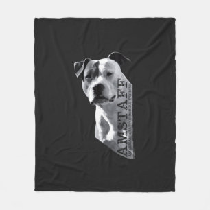 AmerikanStaffordshire Terrier - Amstaff Fleecefilt