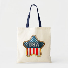 Amerikanstjärna Tygkasse