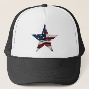 Amerikanstjärnahatt Truckerkeps