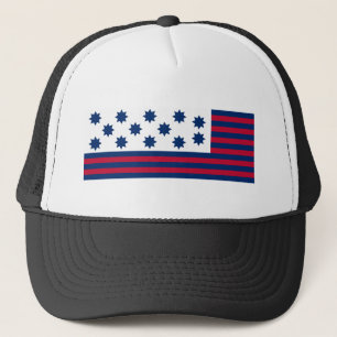 Amerikanstriden av den Guilford domstolflagga Keps