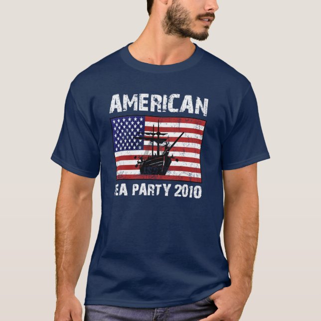 AmerikanTeaparty 2010 T-shirt (Framsida)