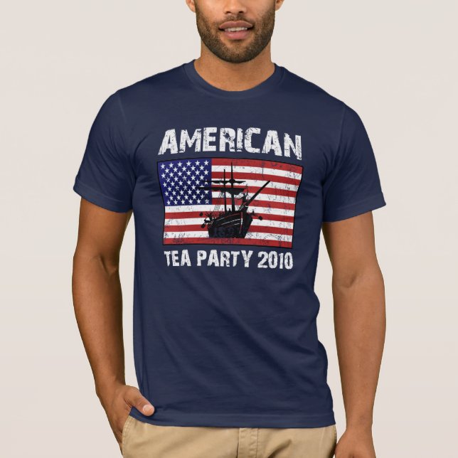 AmerikanTeaparty 2010 T-shirt (Framsida)