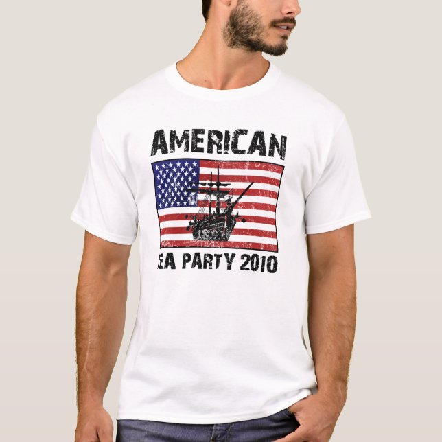 AmerikanTeaparty 2010 Tee Shirt (Framsida)