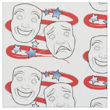 Amerikanteatern med drama maskerar