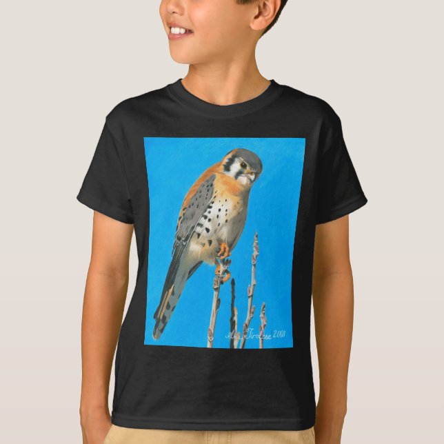 Amerikantornfalk T-shirt (Framsida)