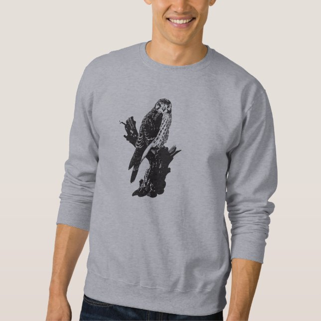 Amerikantornfalken skissar sweatshirt (Framsida)