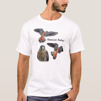 Amerikantornfalkmanar skjorta för utslagsplats t-shirt