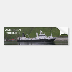 Amerikantriumf, fabriksTrawler Bildekal