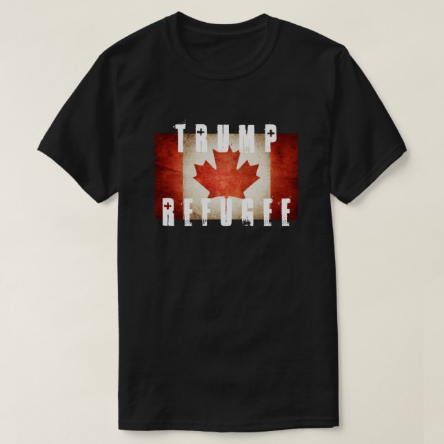 AMERIKANTRUMFFLYKTING KANADA TEE (Design framsida)