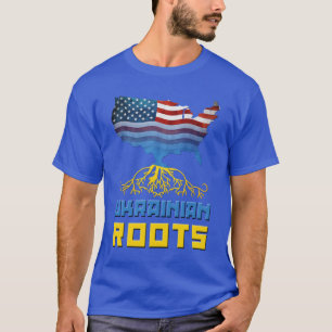 Amerikanukrainare rotar T-tröja Tröja