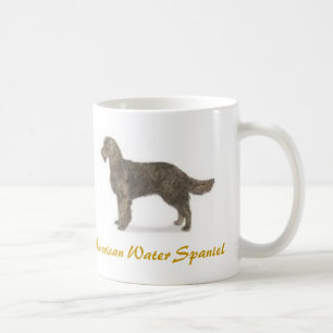 AmerikanvattenSpaniel, hund älskare Galore! Kaffemugg