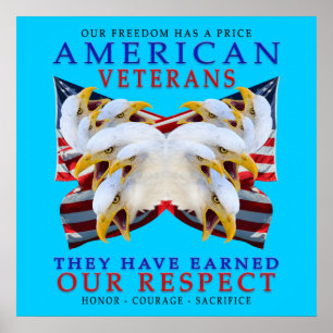 Amerikanveteran Poster
