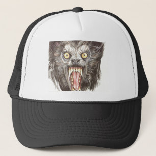 AmerikanWerewolfhatt Truckerkeps