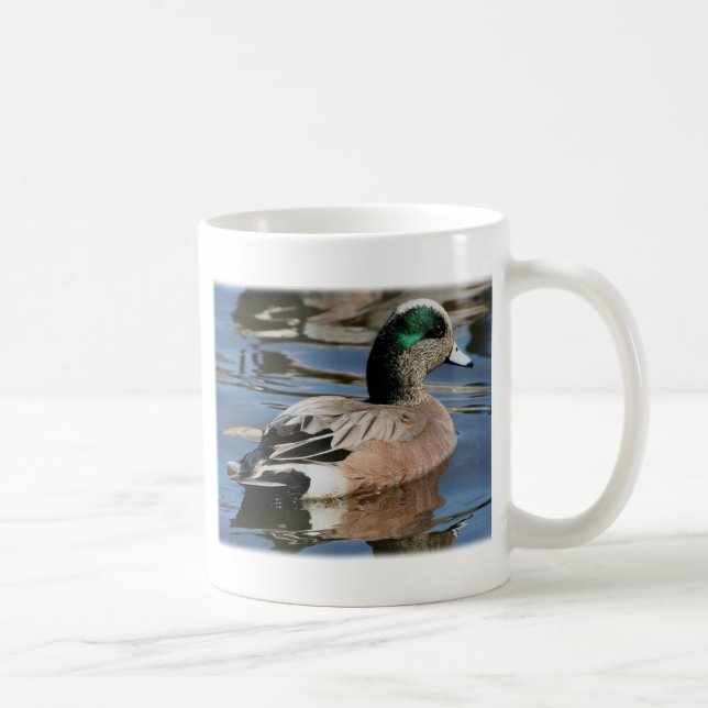 AmerikanWidgeondrake Kaffemugg (Höger)