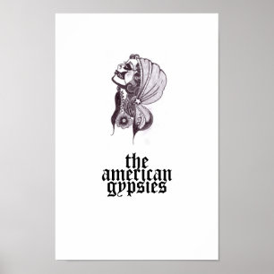Amerikanzigenareaffischen Poster