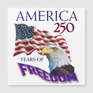 Amerikas 250 år av frihet flagga med vitörad havsö