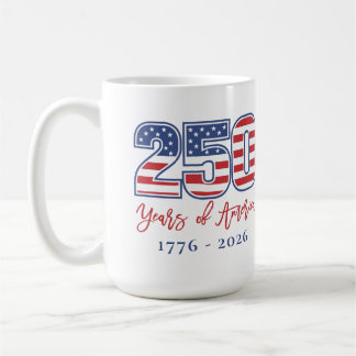 Amerikas 250-års födelsedagsfest kaffemugg