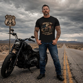 Amerikas 250-års frihetsresa motorcyklist t shirt
