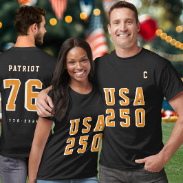 Amerikas 250-års USA 250 Evenemangsnamn Partytröja T Shirt