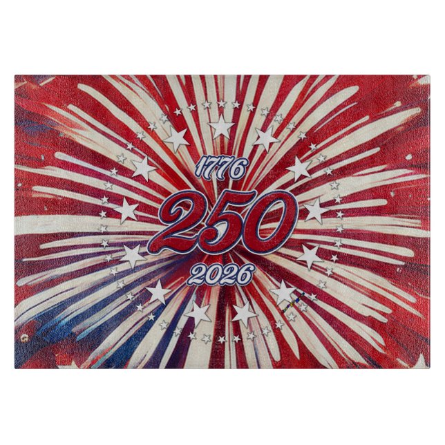 Amerikas 250-årsdag 1776-2026 RWB Fyrverkerier (Framsidan)