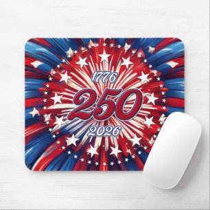 Amerikas 250-årsdag 1776-2026 RWB fyrverkerier Musmatta