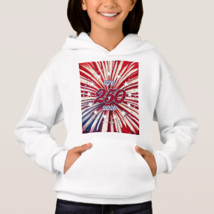 Amerikas 250-årsdag 1776-2026 RWB fyrverkerier  T Shirt