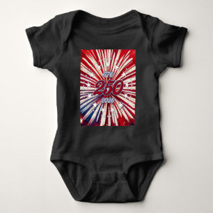 Amerikas 250-årsdag 1776-2026 RWB Fyrverkerier T Shirt