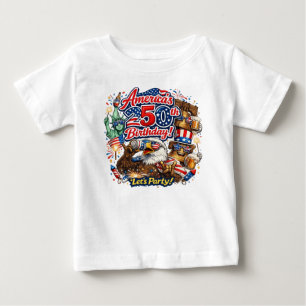 Amerikas 250-årsdag 4:e juli firande t shirt