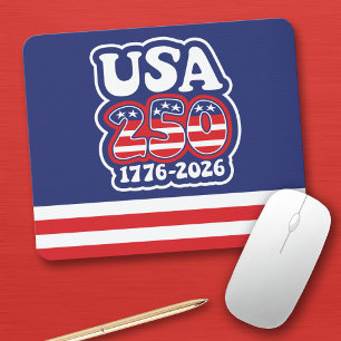 Amerikas 250-årsdag - Groovy USA 250 Musmatta
