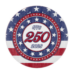 Amerikas 250-årsdag med USA-flagga