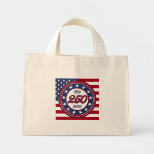 Amerikas 250-årsdag med USA-flagga Mini Tygkasse
