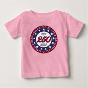 Amerikas 250-årsdag med USA-flagga T Shirt