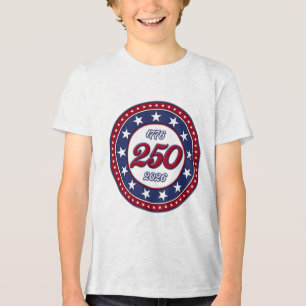 Amerikas 250-årsdag med USA-flagga T Shirt
