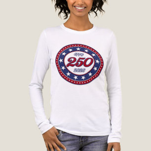 Amerikas 250-årsdag med USA-flagga T Shirt