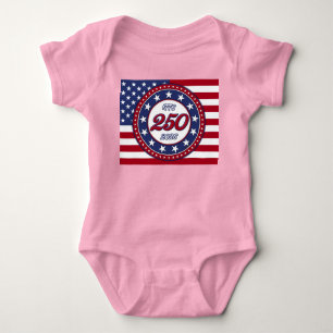 Amerikas 250-årsdag med USA-flagga T Shirt