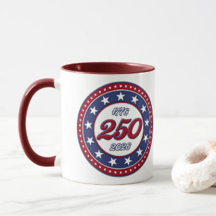 Amerikas 250-årsdag mugg