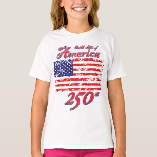 Amerikas 250-årsdag t shirt