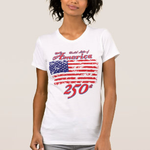 Amerikas 250-årsdag t shirt