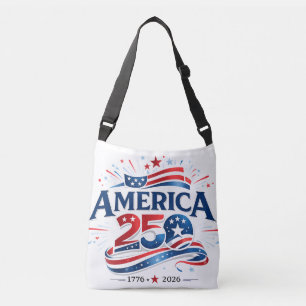 Amerikas 250-årsfirande 1776–2026 årsjubileum  axelväska