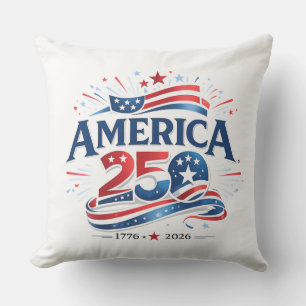 Amerikas 250-årsfirande 1776–2026 årsjubileum  kudde