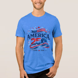 Amerikas 250-årsfirande 1776–2026 årsjubileum t shirt