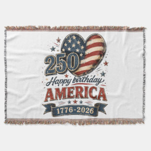 Amerikas 250-årsfirande filt