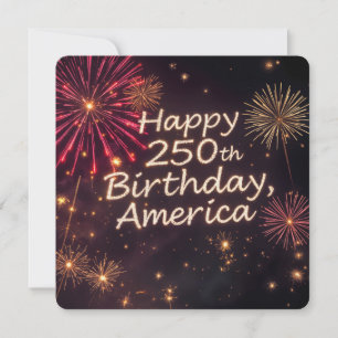 Amerikas 250-årsfirande inbjudningar