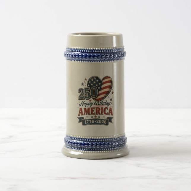 Amerikas 250-årsfirande sejdel (Center)