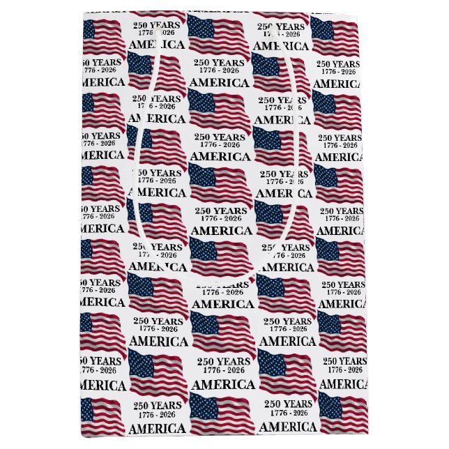 Amerikas 250-årsflagga (Framsidan)