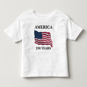 Amerikas 250-årsflagga för barn t shirt
